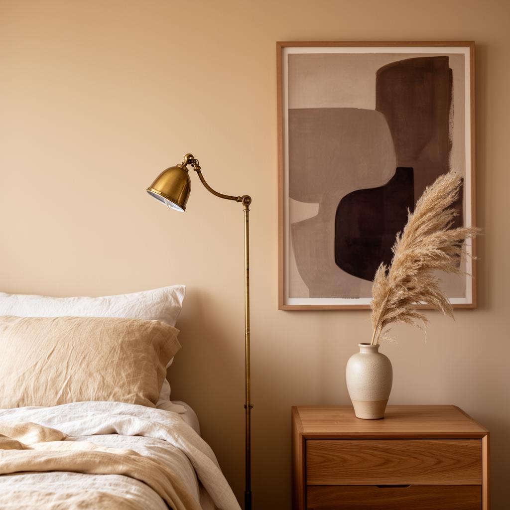 Styled bedroom